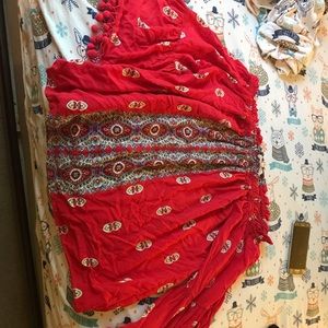 off the shoulder blouse